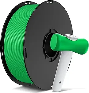 Anycubic ANYCUBIC ABS Filament, High Strength and Toughness, 3D Printer Filament Dimensional Accuracy +/-, 1KG Spool (2.2 lbs), Green