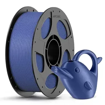 Anycubic ANYCUBIC Carbon Fiber PLA Filament, PLA-CF Enhanced Rigidity 3D Printer Filament, Matte Texture, 1KG Reusable Spool, Cowboy Blue