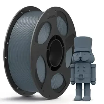 Anycubic ANYCUBIC PLA 3D Printer Filament, 3D Printing PLA Filament Dimensional Accuracy +/-, 1KG Reusable Spool (2.2 lbs), Blue Grey