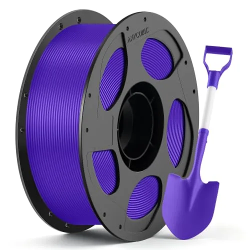 Anycubic ANYCUBIC ABS Filament, High Strength and Toughness, 3D Printer Filament Dimensional Accuracy +/-, 1KG Reusable Spool (2.2 lbs), Lavender