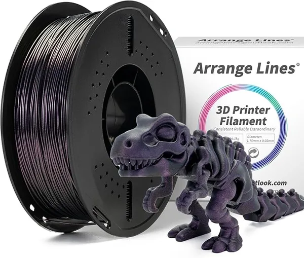Arrange Lines PLA Burnt Titanium