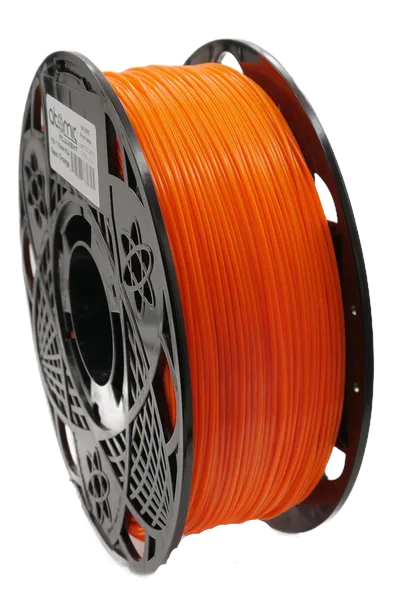 Atomic Filament Neon Orange UV Reactive PLA Filament AMS Compatible
