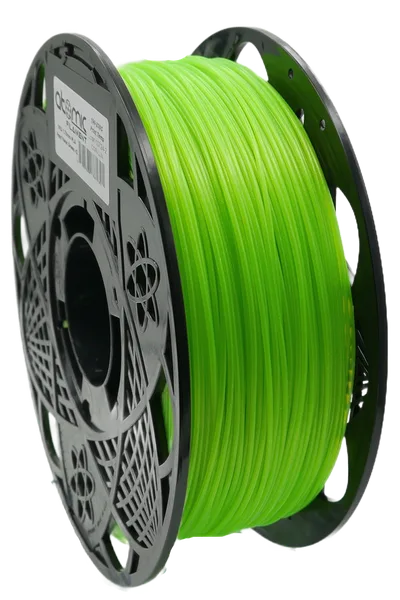 Atomic Filament Pearlescent Translucent Neon Green v2 PLA - UV REACTIVE AMS Compatible