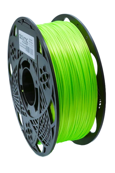 Atomic Filament Silky Extreme Bright Neon Green UV Reactive PLA AMS Compatible