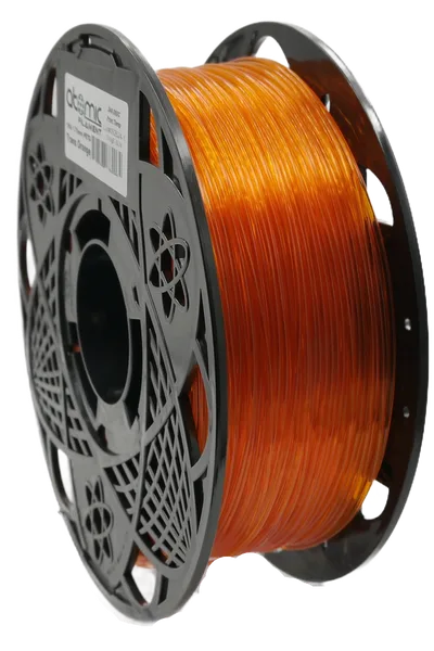 Atomic Filament Translucent Bright Orange PETG PRO AMS Compatible