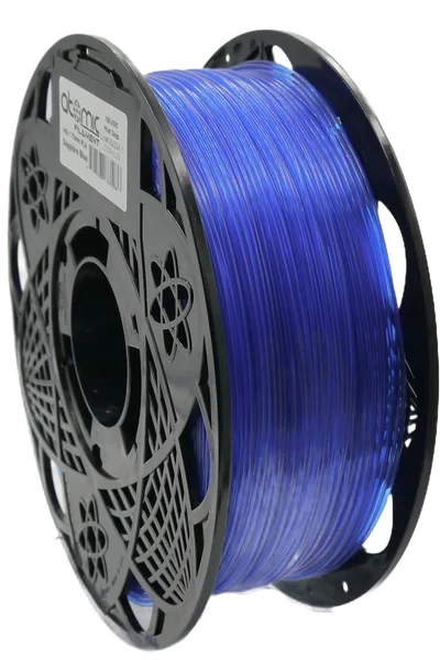 Atomic Filament Translucent Sapphire Blue PLA AMS Compatible