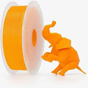Bambu Lab Bambu Lab PLA Filament Matte 3D Printer Filament PLA 1kg High Tenacity - Pumpkin Orange (10301) - Spool