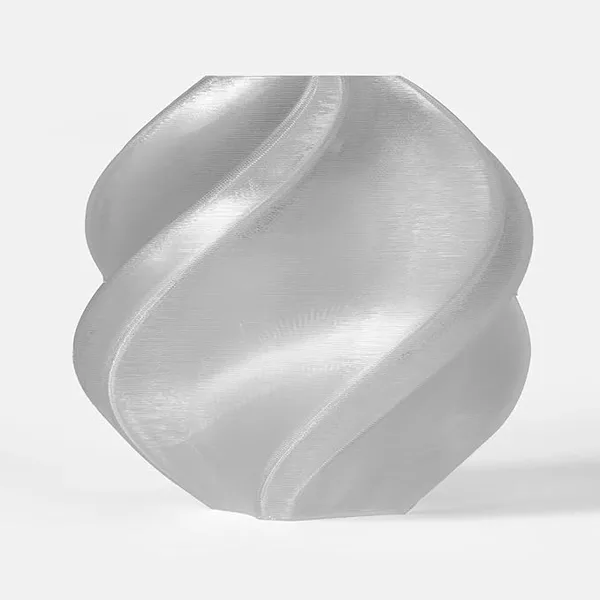Bambu Lab Bambu Lab PETG Translucent Filament 1kg Spool - Strong Durable 3D Printer Filament, High-Temp Resistance, Low Warp, Compatible with Bambu Lab & Most FDM 3D Printers - Clear (32101) - Refill
