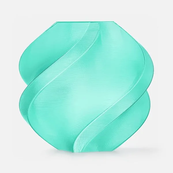 Bambu Lab Bambu Lab PETG Translucent Filament 1kg Spool - Strong Durable 3D Printer Filament, High-Temp Resistance, Low Warp, Compatible with Bambu Lab & Most FDM 3D Printers - Teal (32501) - Refill