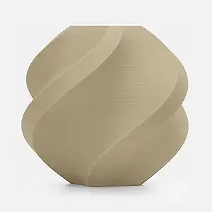 Bambu Lab Bambu Lab PLA Matte Filament 1kg Spool - PLA 3D Printer Filament, Smooth Finish, Low Warp, Easy to Print, Compatible with Bambu Lab & Most FDM 3D Printers - Desert Tan (11401) - Refill