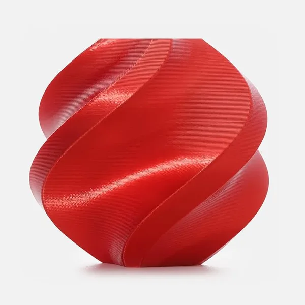 Bambu Lab PLA Silk Candy Red