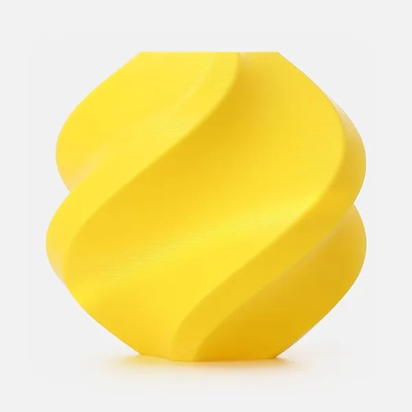 Bambu Lab Bambu Lab PETG Basic Filament 1kg Spool - Strong Durable 3D Printer Filament, High-Temp Resistance, Low Warp, Compatible with Bambu LabPETG Basic - Yellow (30402) - Refill