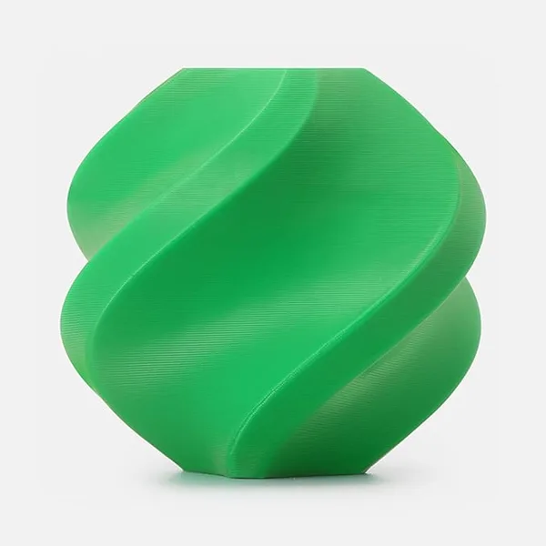 Bambu Lab Bambu Lab PETG Basic Filament 1kg Spool - Strong Durable 3D Printer Filament, High-Temp Resistance, Low Warp, Compatible with Bambu Lab & Most FDM 3D Printers Green (30502) - Spool