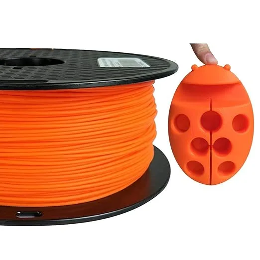 CC3D CC3D MAX PLA Filament Flame Orange 1KG 3D Printer Filament 2.2LBS Spool 3D Printing Material Pro Plus + Filament Flame Orange Color