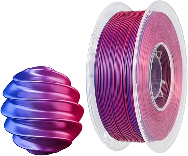CC3D PLA Silk Silk Rose, Blue