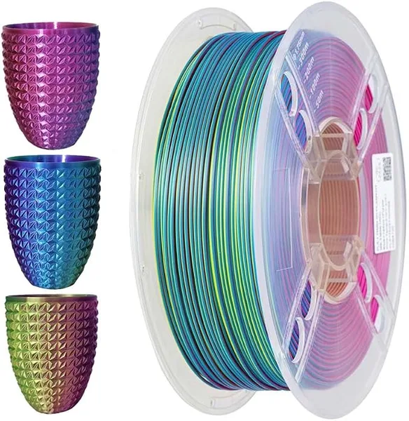 CC3D PLA Silk Silk Blue, Yellow, Purple