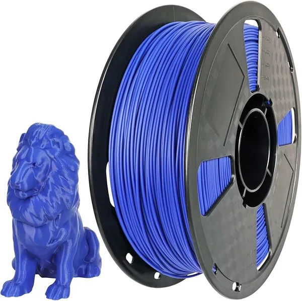 CC3D Max + Glory Blue PLA Filament 3D Printer Filament 1KG 2.2LBS Spool 3D Printing Material Stronger Pro Plus USA Flag Blue Color PLA