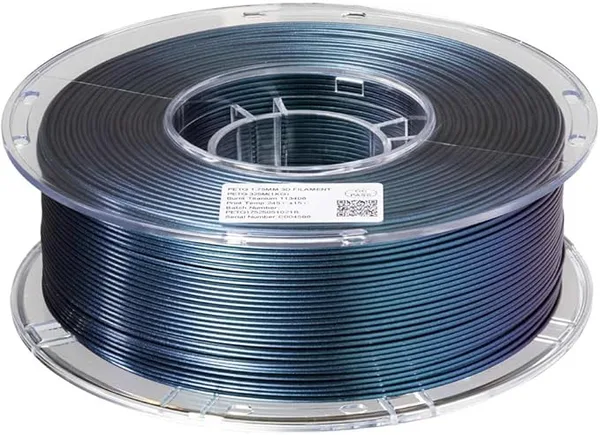 CC3D CC3D Burnt Titanium PETG Filament 1KG 3D Printer Filament Chameleon PETG FDM 3D Printing Materials Sparkly Burnt Titanium