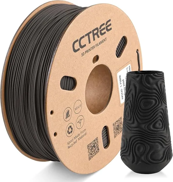 CCTree PLA Wood Ebony Wood