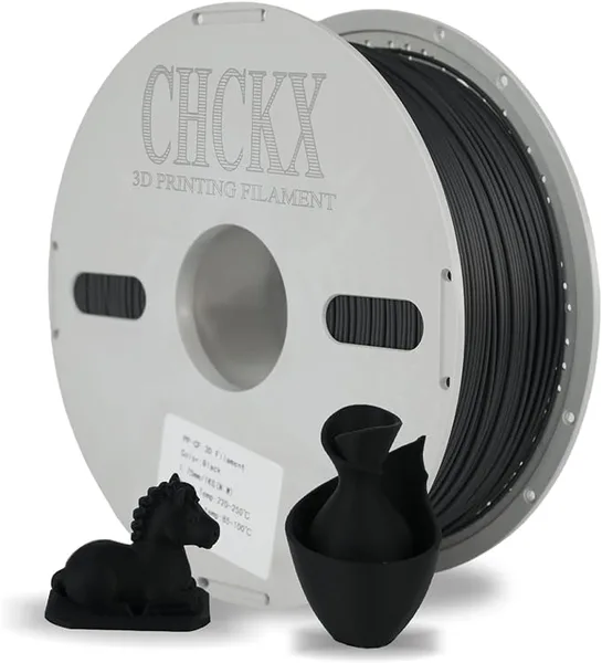 CHCKX CHCKX PP-CF Filament 1KG Matte Black,Polypropylene Carbon Fiber Filament,3D Printing Filament