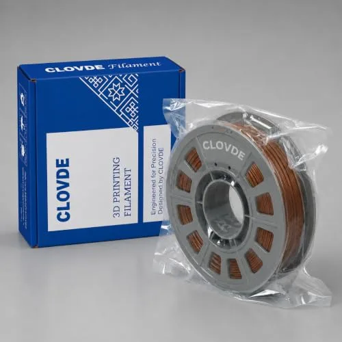 CHCKX CLOVDE PLA 3D Printer Filament,1kg (2.2lbs),Dimensional Accuracy +/-