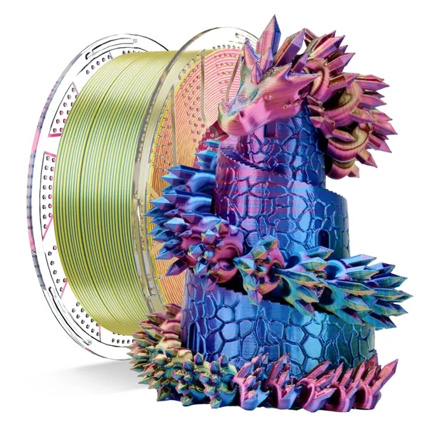 Chitu Systems Conjure Silk Tri-Color PLA Filament