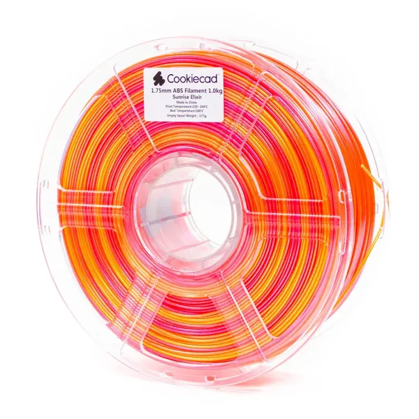 Cookiecad ABS Sunrise Elixir ABS Filament, 1kg