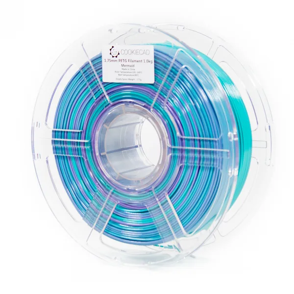 Cookiecad PETG Mermaid PETG Filament, 1kg