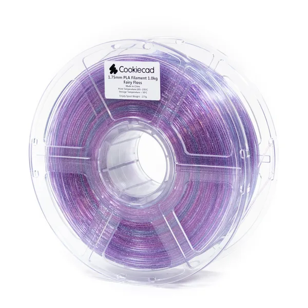 Cookiecad Fairy Floss (pink → purple → blue) PLA Filament, 1kg