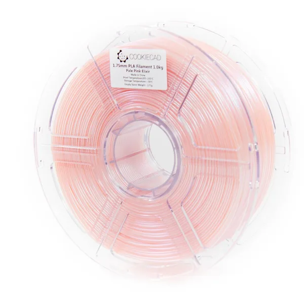 Cookiecad Pale Pink Elixir PLA Filament, 12 x 1kg