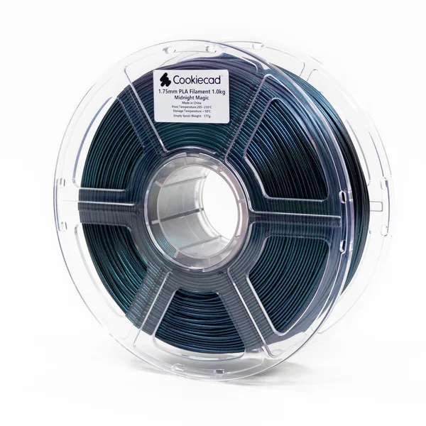 Cookiecad Midnight Magic PLA Filament, 1kg