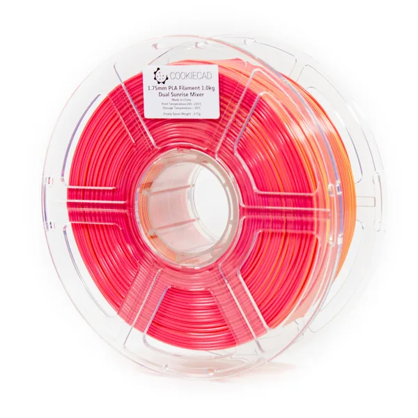 Cookiecad Sunrise Mixer PLA Filament, 1kg