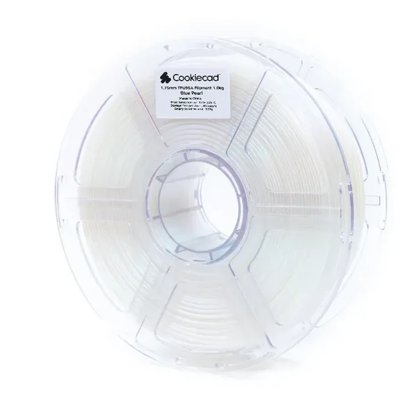 Cookiecad TPU Blue Pearl TPU 95A Filament, 1kg