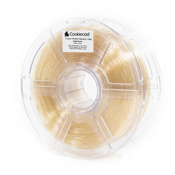 Cookiecad TPU Gold Dust TPU 95A Filament