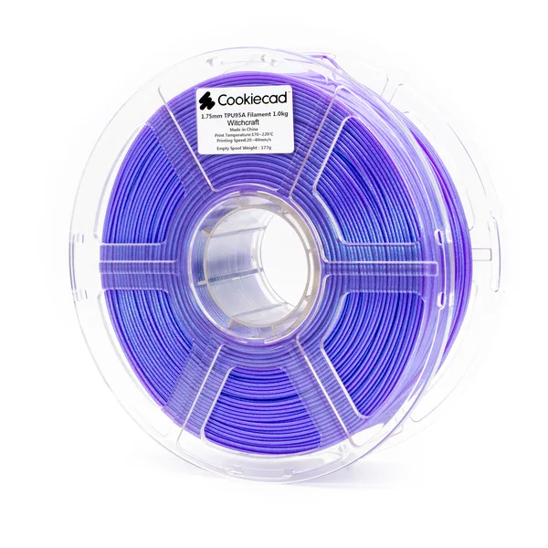 Cookiecad TPU Witchcraft TPU Filament, 12 x 1kg