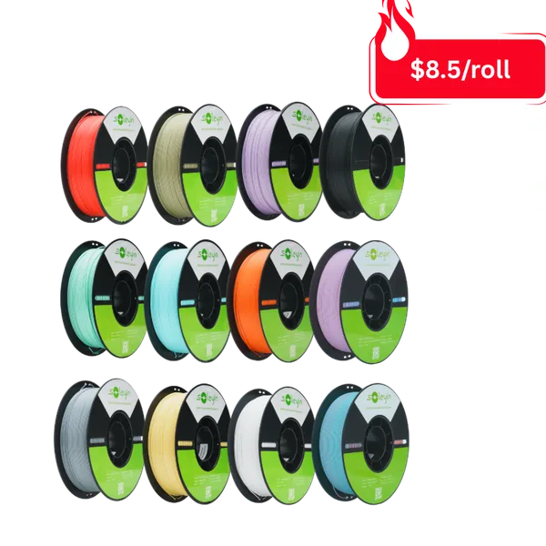 Creality 12KG Soleyin Ultra PLA 12 Color Pack