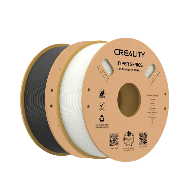 Creality 2KG Hyper PLA White&Black 3D Printing Filament