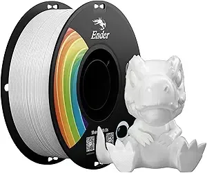 Creality Creality Ender PLA Filament for 3D Printers 1kg Spool (2.2lbs) Accuracy +/- 3D Printer Filament… (016-white Pla+)