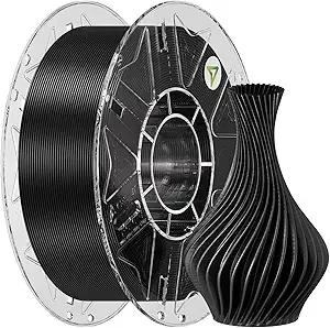 Creality Creality Hyper PLA Filament, High-Speed/s RFID PLA for CFS System, Smart RFID Auto-Settings, Tough & Durable, Tangle-Free Spool for K2 Pro, K2 Plus and Most 3D Printers, 1KG (Black)
