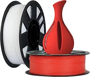 Creality Creality 3D Printer Filament, Ender PLA+ Filament Strong Toughness No-Tangling Vacuum Packaging 3D Printing Filament Fit Most 3D Printers, 1kg Spool, Accuracy +/-, Beige