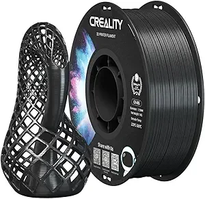 Creality Creality ABS Filament, 3D Printer Filament, Excellent Resistance, Odorless Non-Toxic, Stability, Tough, 1kg(2.2lbs) Printing Filament for 3D Printer (Black)
