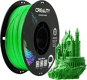 Creality Creality PLA Filament, 3D Printer Filament, 1.0kg (2.2lbs) Spool, No Warp Enhanced Toughness, Dimensional Accuracy ± Printing Filament, for FDM 3D Printers (Fluorescent Green)