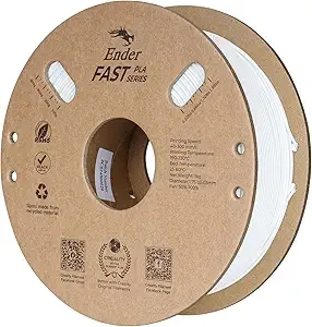 Creality Creality Rapid PLA Filament, Smooth High-Speed Printing up to/s, No-Tangling, Precise +/- Accuracy, Fits Most 3D Printers(Black)