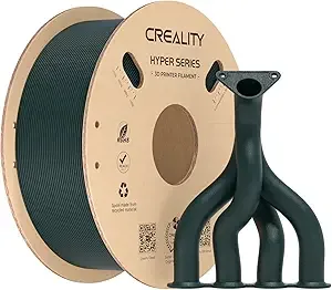Creality Creality Carbon Fiber PLA Filament 1KG, Hyper PLA-CF for High-Speed Printing 50–/s, Dimensional Accuracy +/- Accuracy,Fits for Most FDM 3D Printers(Dark Green)