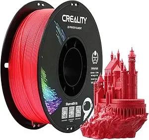 Creality Creality PLA Filament, 3D Printer Filament, 1.0kg (2.2lbs) Spool, No Warp Enhanced Toughness, Dimensional Accuracy ± Printing Filament, for 3D Printers (Fluorescent Pink)