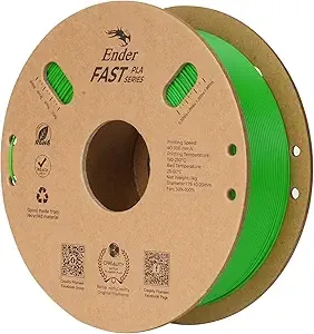 Creality Creality Rapid PLA Filament, Smooth High-Speed Printing up to/s, No-Tangling, Precise +/- Accuracy, Fits Most 3D Printers(Green)