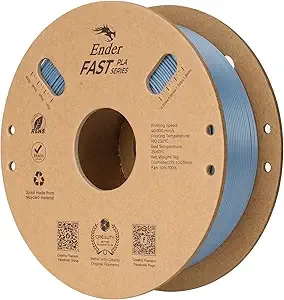 Creality Creality Rapid PLA Filament, Smooth High-Speed Printing up to/s, No-Tangling, Precise +/- Accuracy, Fits Most 3D Printers(Light Grey)