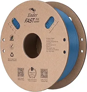 Creality Creality Rapid PLA Filament, Smooth High-Speed Printing up to/s, No-Tangling, Precise +/- Accuracy, Fits Most 3D Printers(Grey)