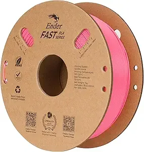 Creality Creality Rapid PLA Filament, Smooth High-Speed Printing up to/s, No-Tangling, Precise +/- Accuracy, Fits Most 3D Printers(Pink)