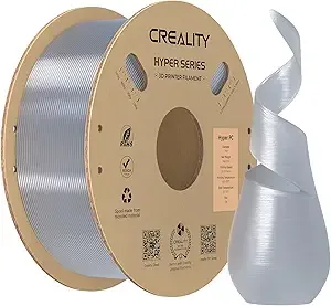 Creality Creality Hyper PC Filament 1KG, Clear Polycarbonate Filament for High-Speed Printing up to/s, High Heat Resistance, Tough and Impact Resistant, Fits Most 3D Printers
